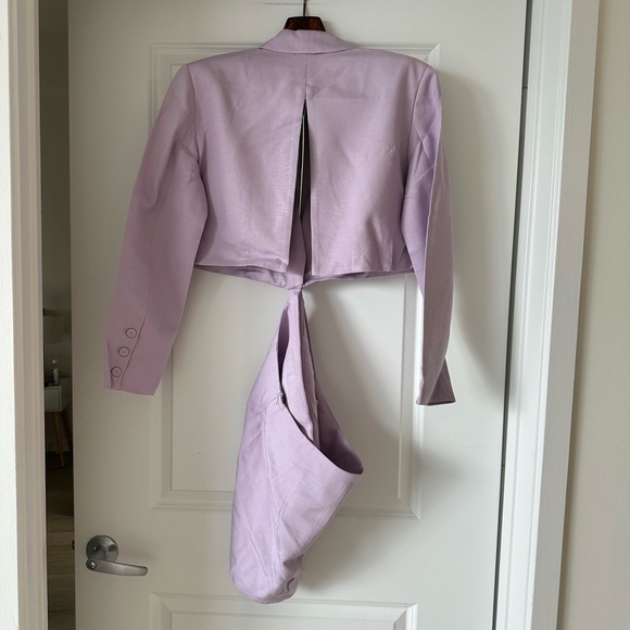 Farm Rio Lilac Cut Out Blazer - Picture 9 of 9